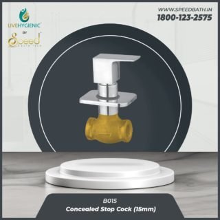 Range : Brick Series 
Product : Concealed Stop Cock (15mm) 

Contact us for more range. 

#bathfittings #sanitaryware #faucets #taps #bathroom #bathroomdesign #speedbath #speedbathbrickseries