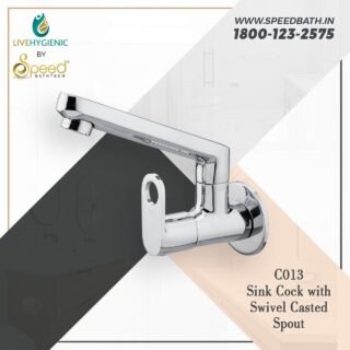 Product Name : Sink Cock with Swivel Casted Spout 
Code : C013
Range : Coral

For Orders : Connect with us on 1800-123-2575
#sinkcock #swivelcastedspout #speedbathtech #speedbath #bathfittings #manufacturing #bestbathfittings #bibcocktap #taps #coralrange #coral #sink #sinktap #watertaps